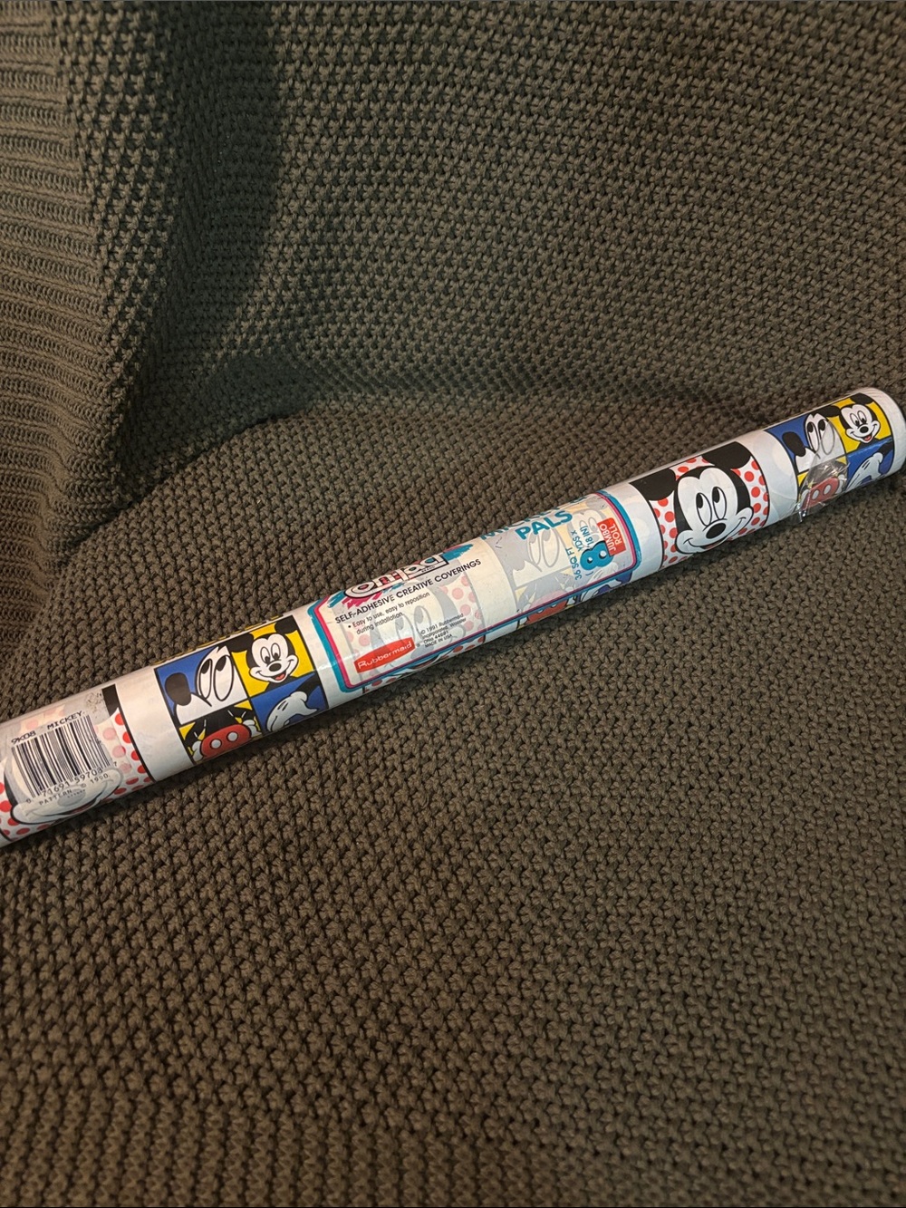 Vintage 1991 Rubbermaid Con-Tact self-adhesive creative Mickey & Pals" Disney